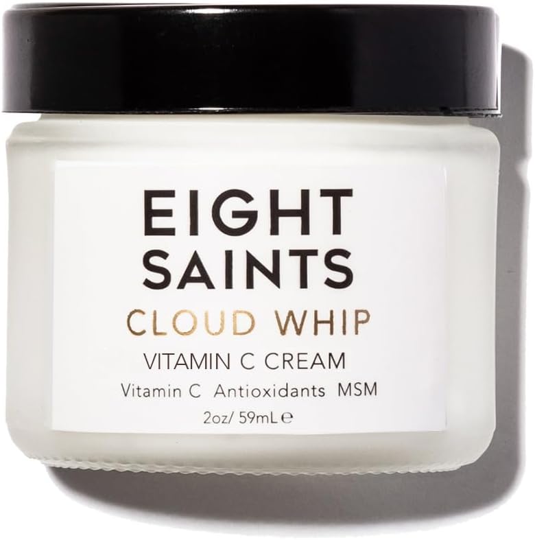 Eight Saints Cloud Whip Vitamin C Face Moisturizer Day Cream, Natural and Organic Face Cream For Women, Anti Aging Cream For Face To Reduce Fine Lines and Wrinkles, 2 Ounces