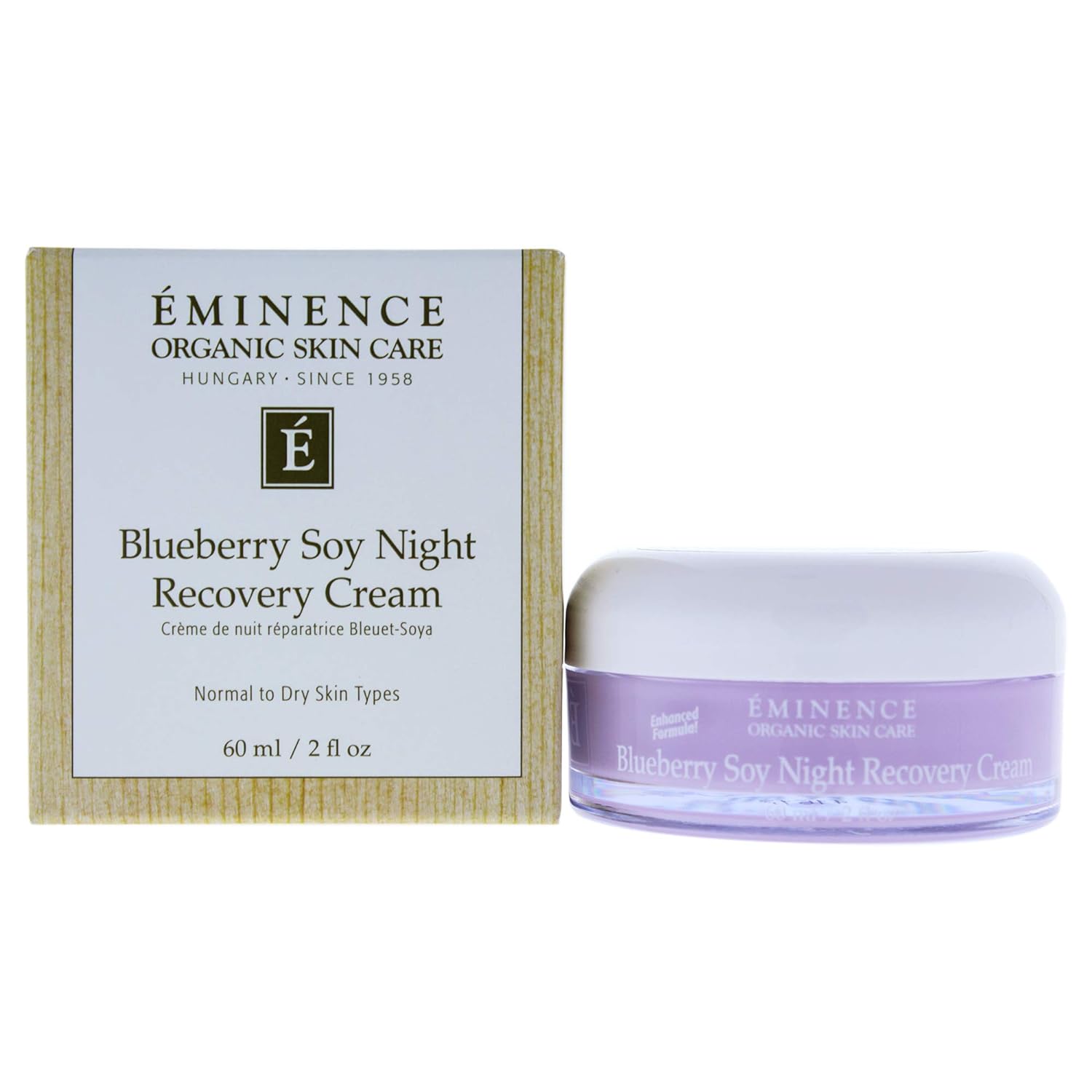 Eminence Organic Night Recovery Cream, 2 Ounce