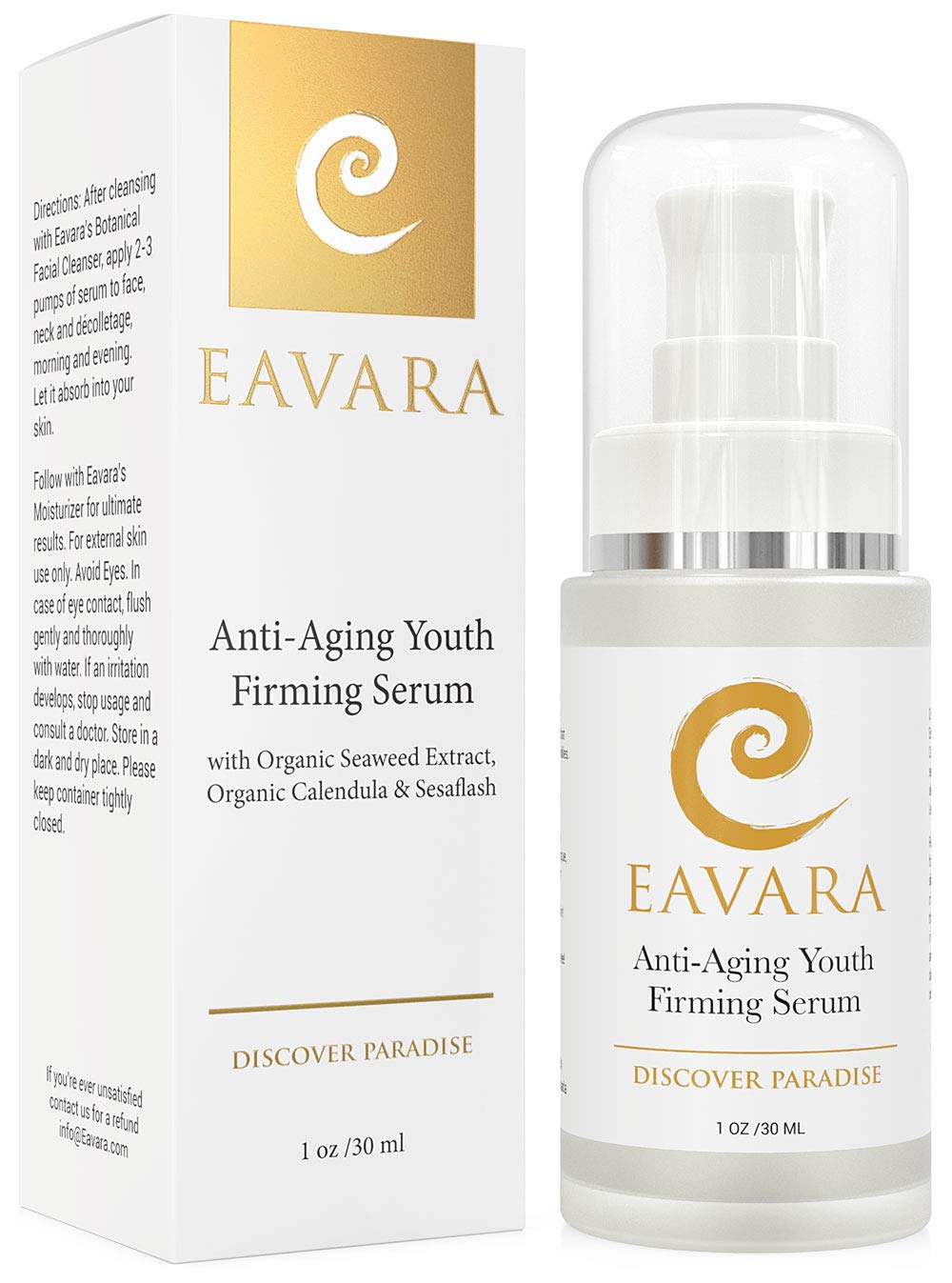 Organic Anti Aging Anti Wrinkle Serum | Award Winning Face Serum to Reduce Wrinkles and Fine Lines | Firming, Tightening, Lifting, Brightening,  Rejuvenating | Hydrating Natural Organic Skin Care