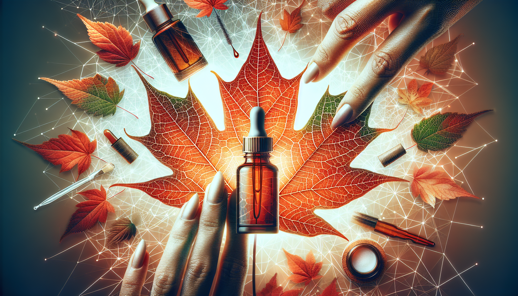 Organic Maple Leaf Elastin Complex Facial Serum - Rich in Vitamin C Serum - Face Serum Skin Care - Anti Aging Serum - Beauty  Personal Care Serum for Face - Facial Skin Care Products by VeOrganics