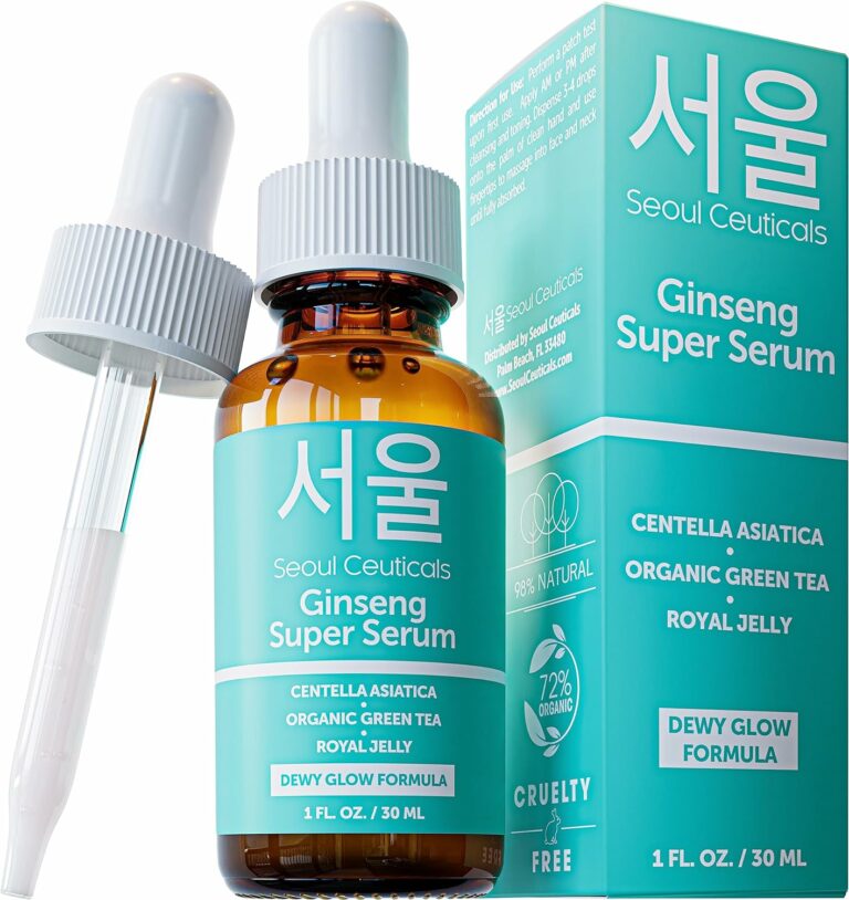 SeoulCeuticals Korean Skin Care Ginseng Serum Review