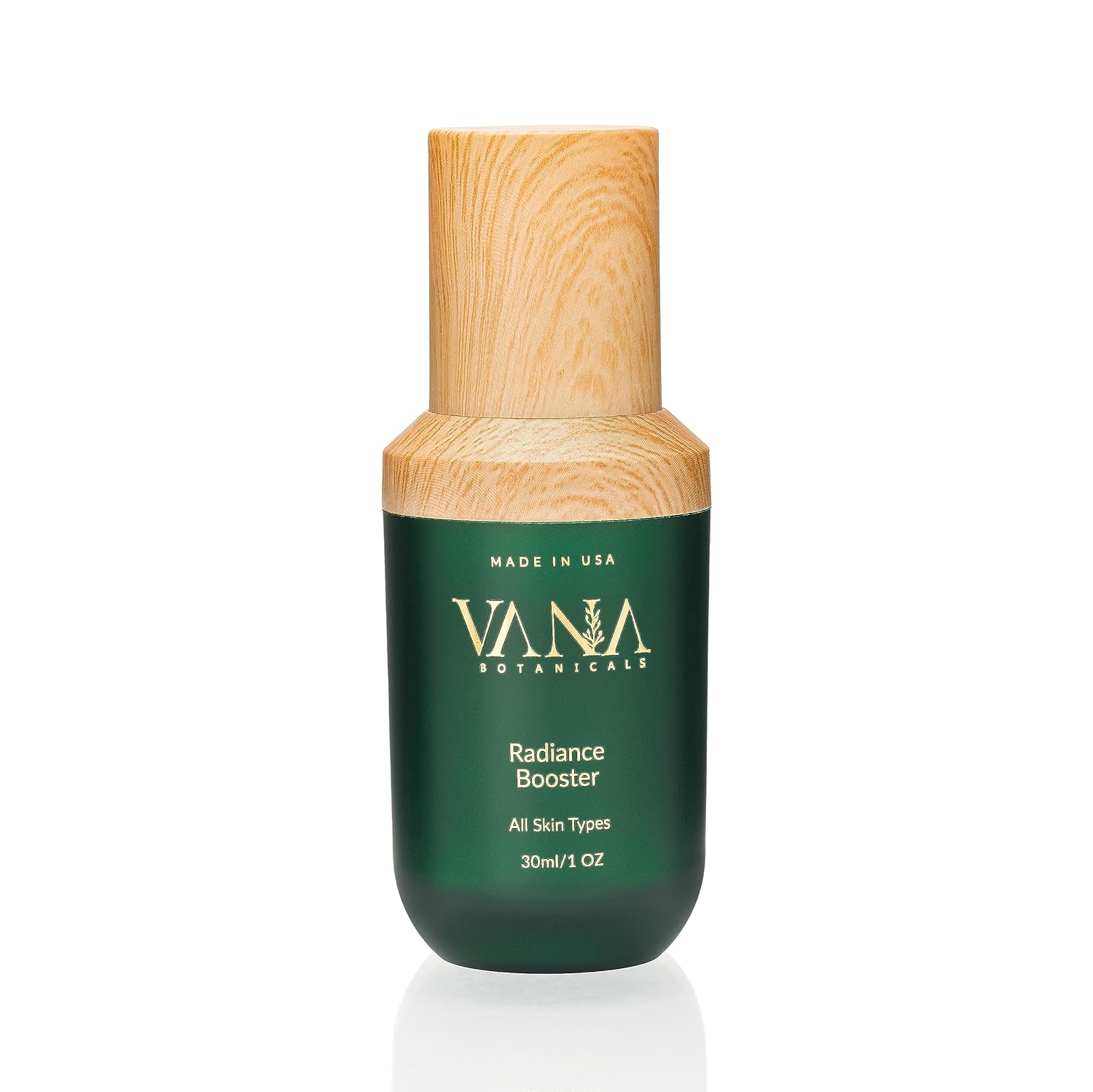 Vana Botanicals Radiance Booster Serum - Vegan, GMO-Free, Cruelty-Free, Skin Brightening, Sun Damage Repair, Blemish Lightening, Suitable for All Skin Types - Organic Skin Care Product​