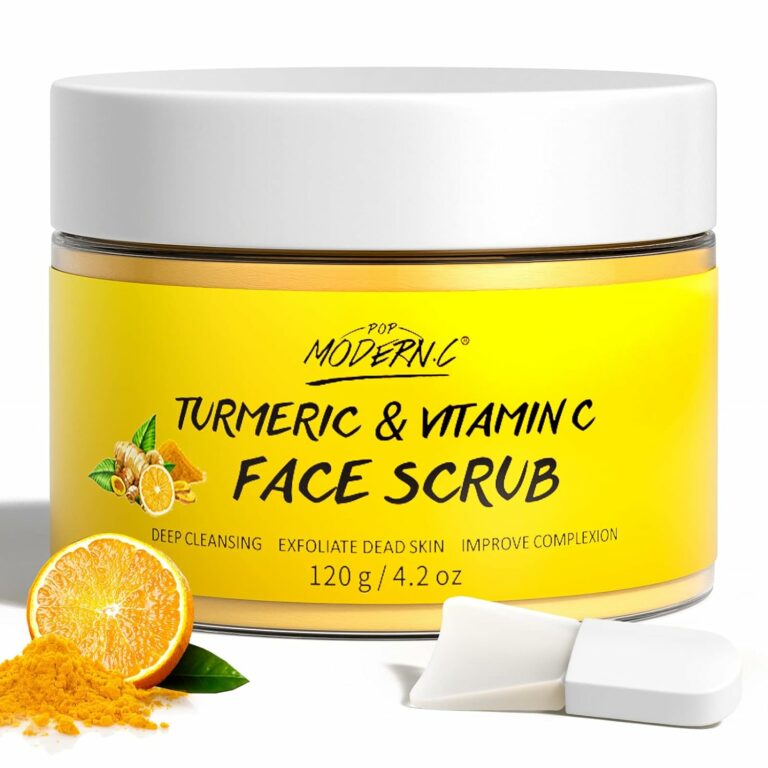 Vitamin C and Turmeric Face Scrub Cream Organics Review